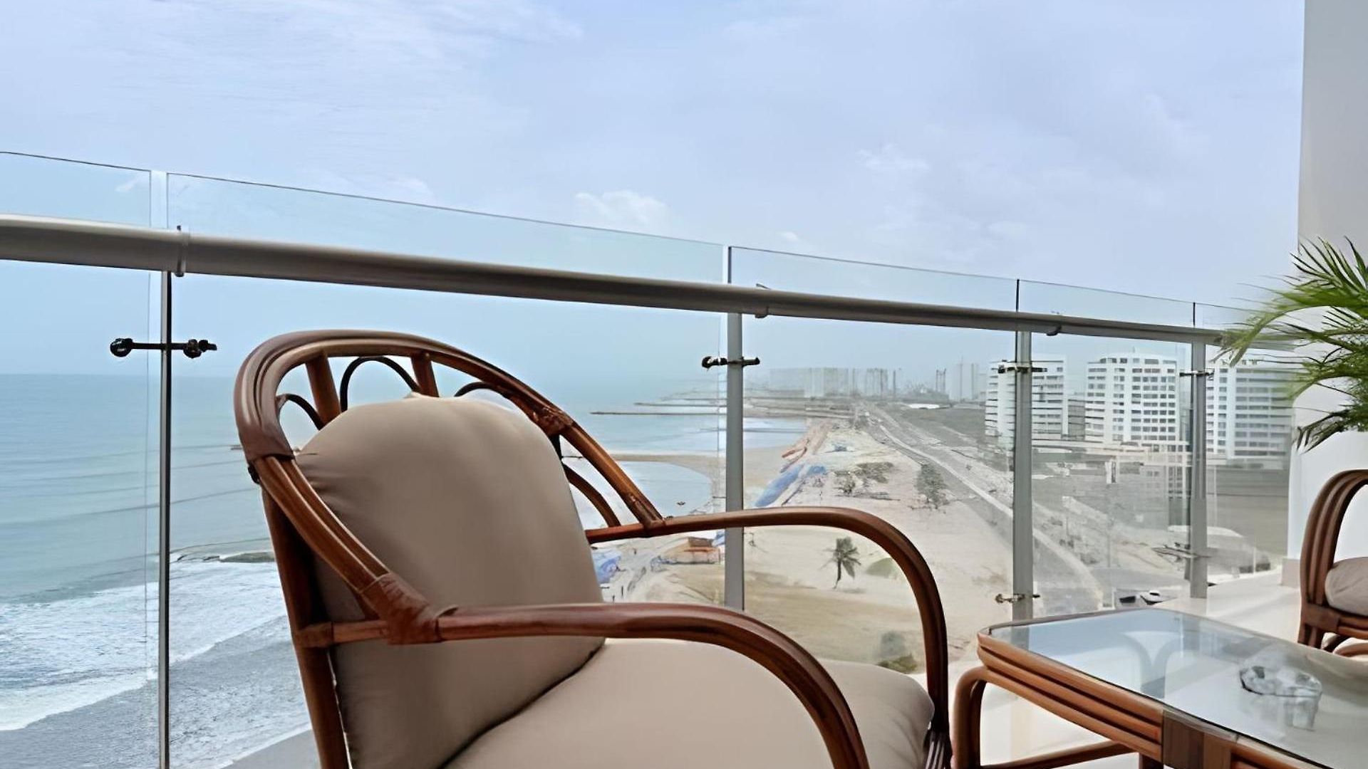 Apartamento Sunset Oceanfront+ Gym Jacuzzi