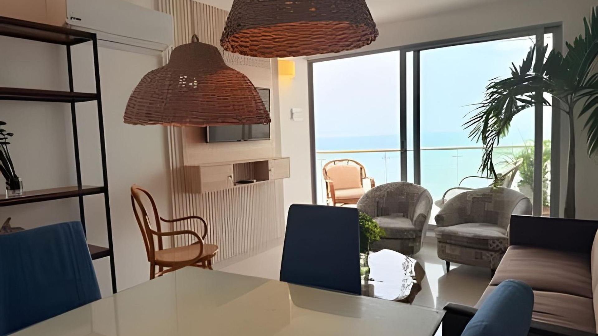 Sunset Oceanfront+ Gym Jacuzzi Apartamento Cartagena