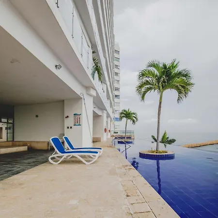 Frente Al Mar Ciudad Antigua 7b1 Apartment Cartagena