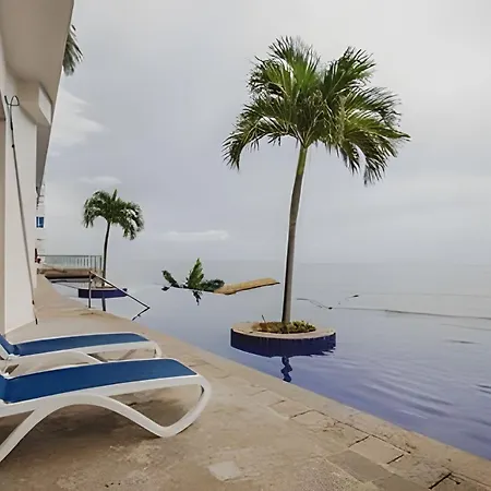 Apartamento Sunset Oceanfront+ Gym Jacuzzi *