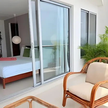 Sunset Oceanfront+ Gym Jacuzzi * Cartagena