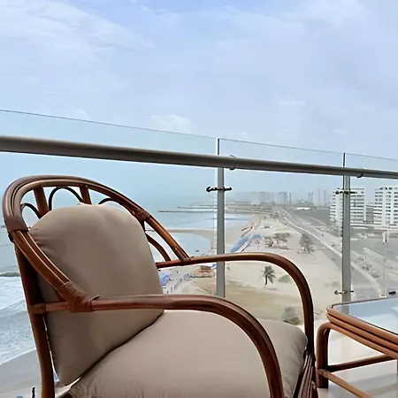 Apartamento Sunset Oceanfront+ Gym Jacuzzi