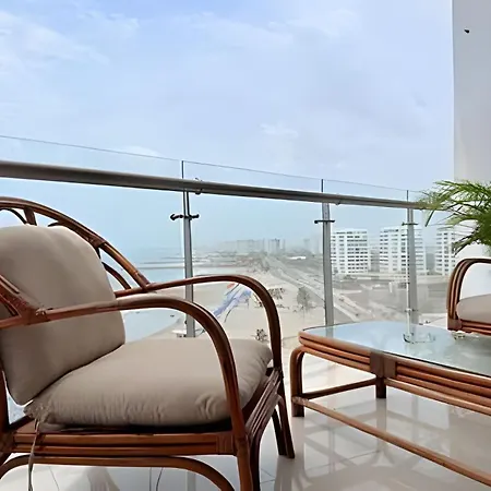 Apartamento Sunset Oceanfront+ Gym Jacuzzi