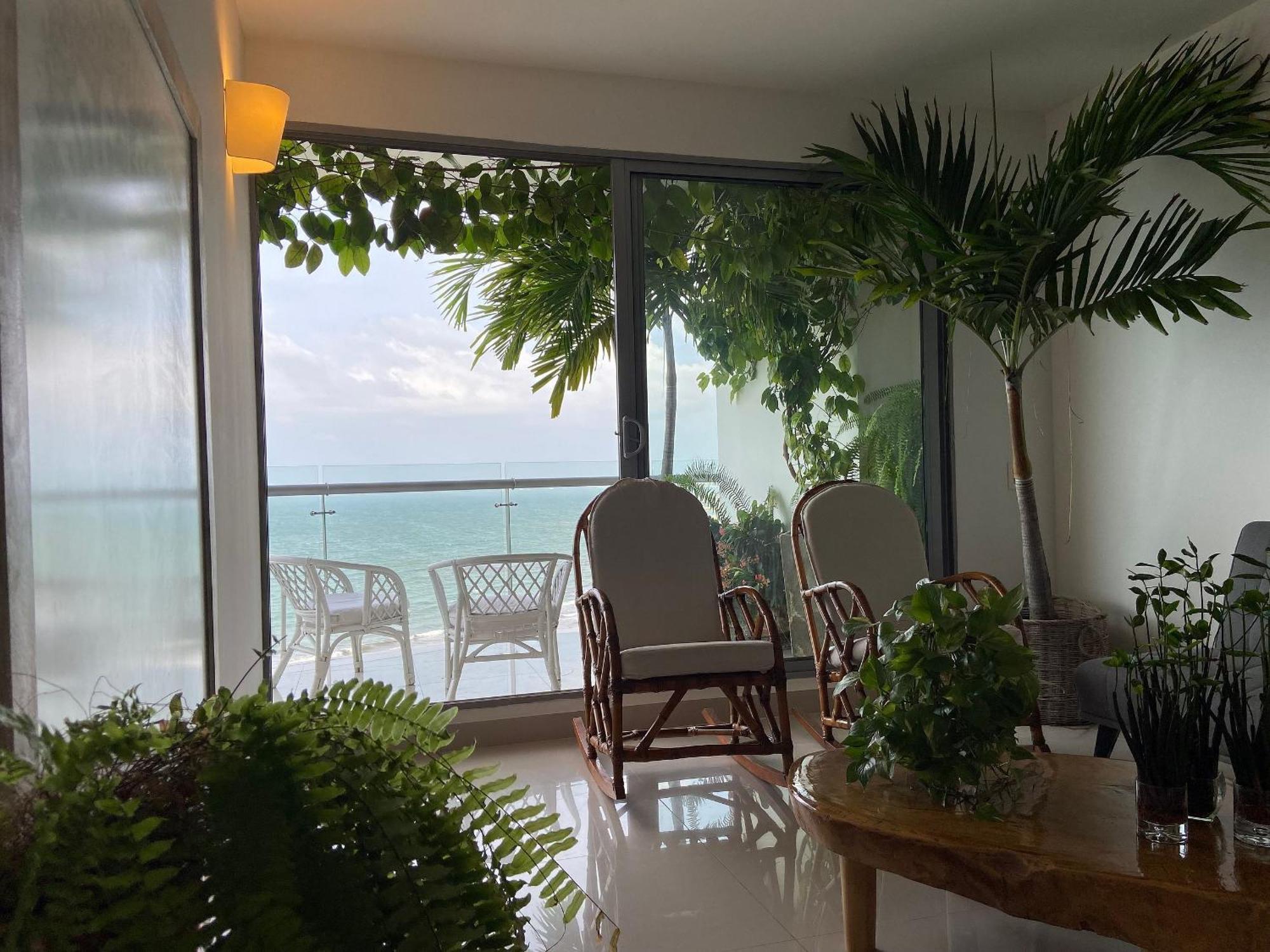Apartamento Frente Al Mar Ciudad Antigua 7b1 *