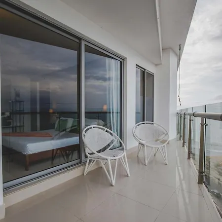 Apartamento Frente Al Mar Ciudad Antigua 7b1 *