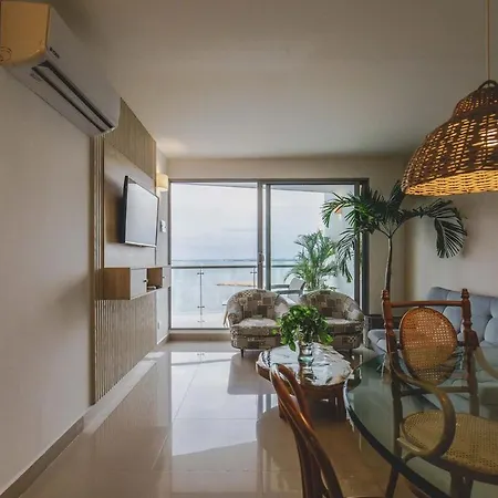 Frente Al Mar Ciudad Antigua 7b1 Apartamento